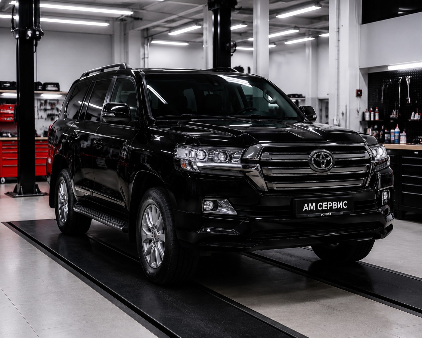 Автомобиль после работ