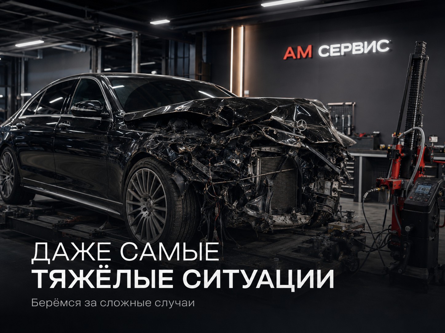 Сложный ремонт автомобиля
